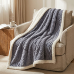 Lambswool Snuggle Blanket for Cozy Nights