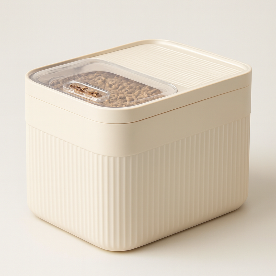 Airtight Pet Food Bin for Fresher Meals