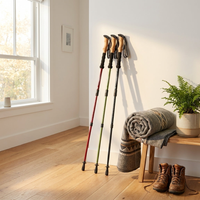 Adjustable Trekking Pole for Trail Stability