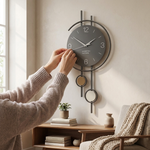 Nordic Wall Clock for Peaceful Timekeeping