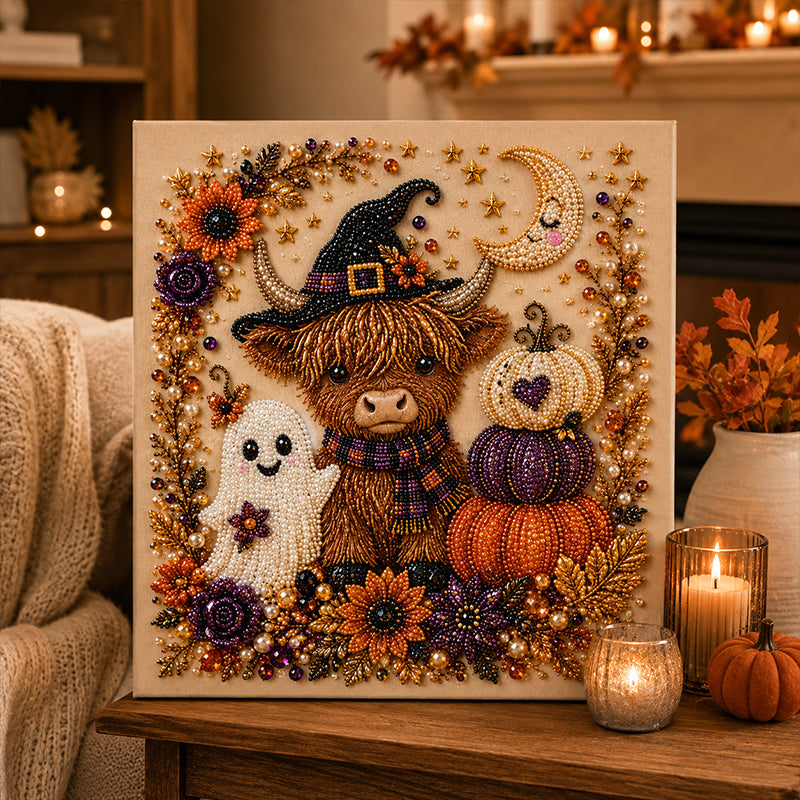 Halloween Bead Art Set For Festive Decor