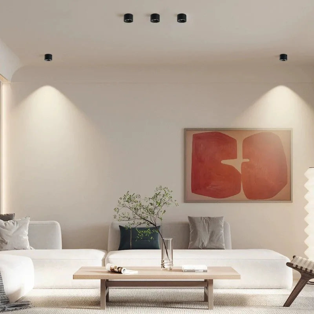 Directional LED Ceiling Light for Targeted Glow