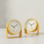 Compact Metal Alarm Clock for Quiet Focus