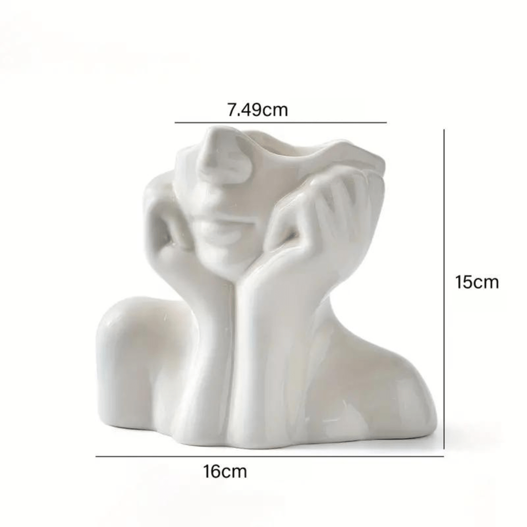 Sculptural Ceramic Vase for Stable Displays