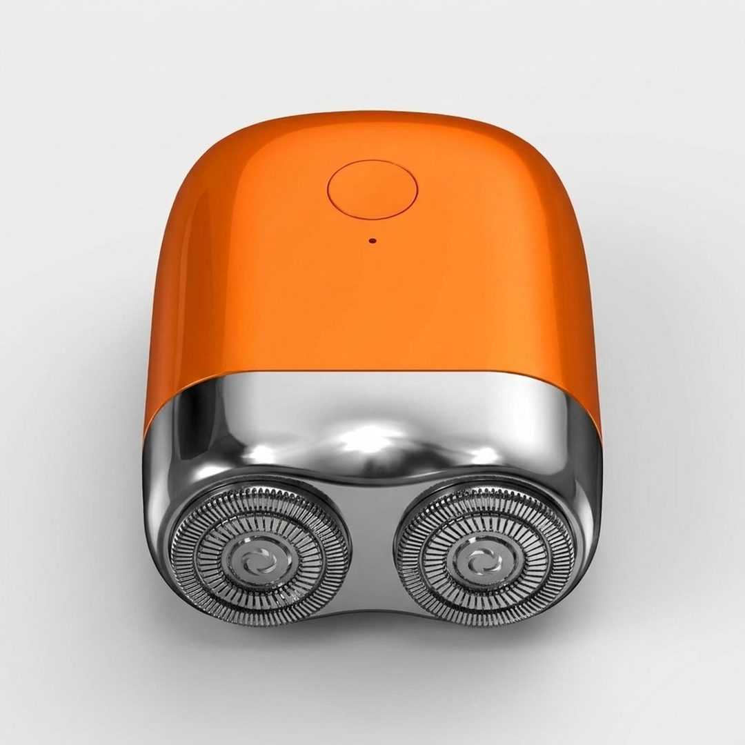 Pocket Rotary Shaver for Easy Grooming