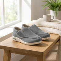 Memory Foam Wide Shoes for Pressure Relief