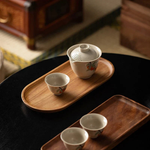 Artisan Wood Serving Tray for Effortless Styling
