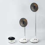 Rechargeable Fan – Compact to Full-Height Cooling
