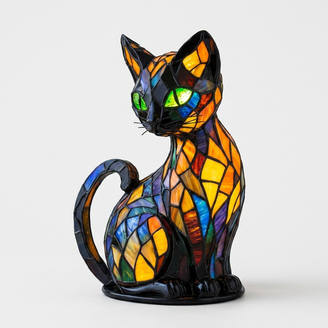 Cat LED Night Light for Gentle Bedtime Comfort
