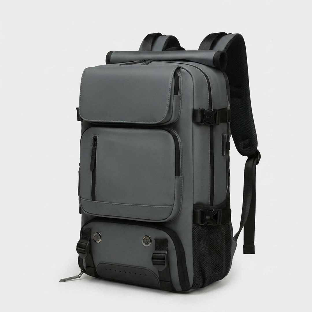 Waterproof Travel Backpack – Organized USB Access