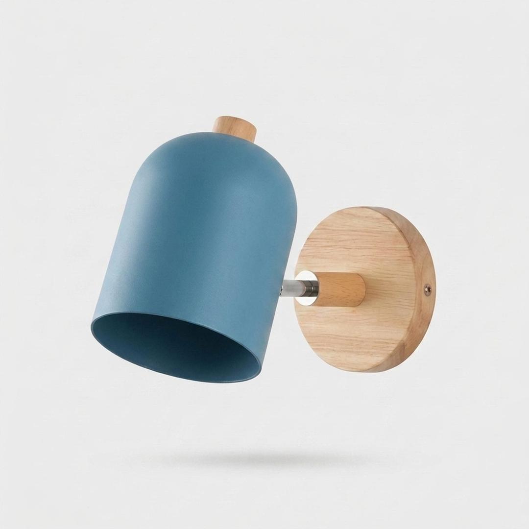 Wooden Wall Spotlight for Focused Lighting