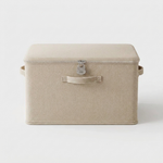Secure Foldable Storage Box for Tidy Spaces
