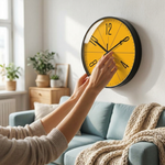 Scandinavian Wall Clock for Effortless Timekeeping