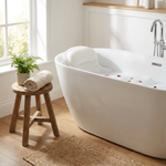 Contoured Bath Cushion for Head and Neck Support