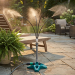 Sculptural Patio Mister for Cooling Comfort