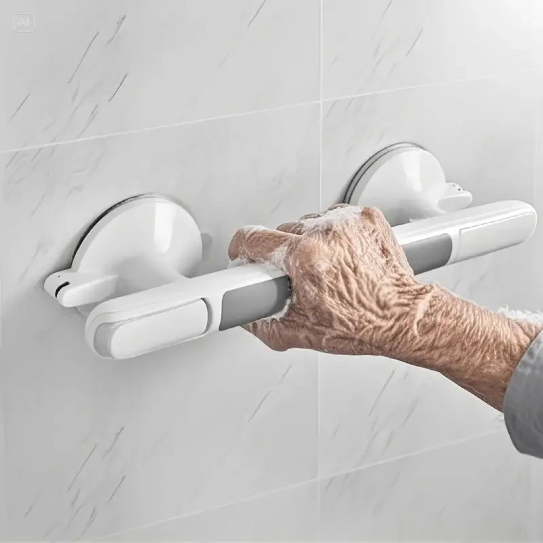 Dual-Suction Grab Handle for Steadier Support