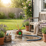 Spinning Snail Sprinkler for Backyard Fun
