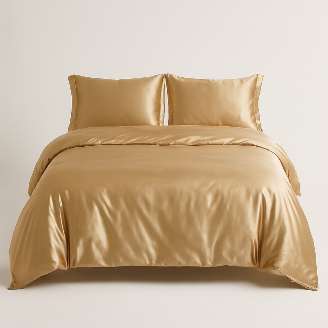 Silk Duvet Cover for Smoother Nights