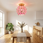 Crystal Bloom Ceiling Light – Warm Ambience