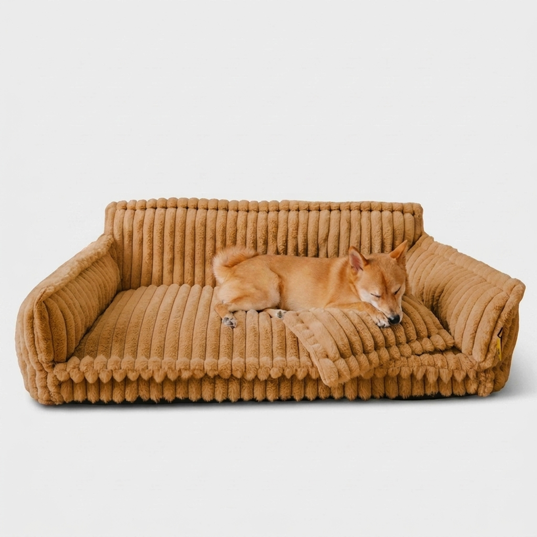 Plush Dog Sofa Bed for Restful Sleep