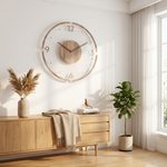 Wooden Wall Clock for Peaceful Timekeeping