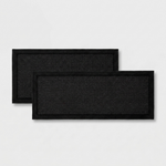 Two-Piece Kitchen Mat Set for Steady Footing