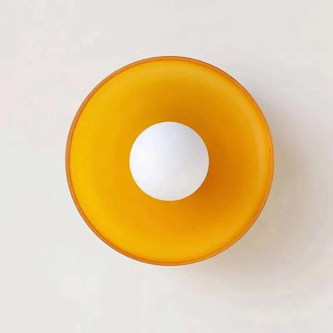 Nordic Glass Ceiling Light for Adjustable Ambiance