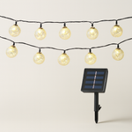Patterned Globe String Lights for Inviting Patios
