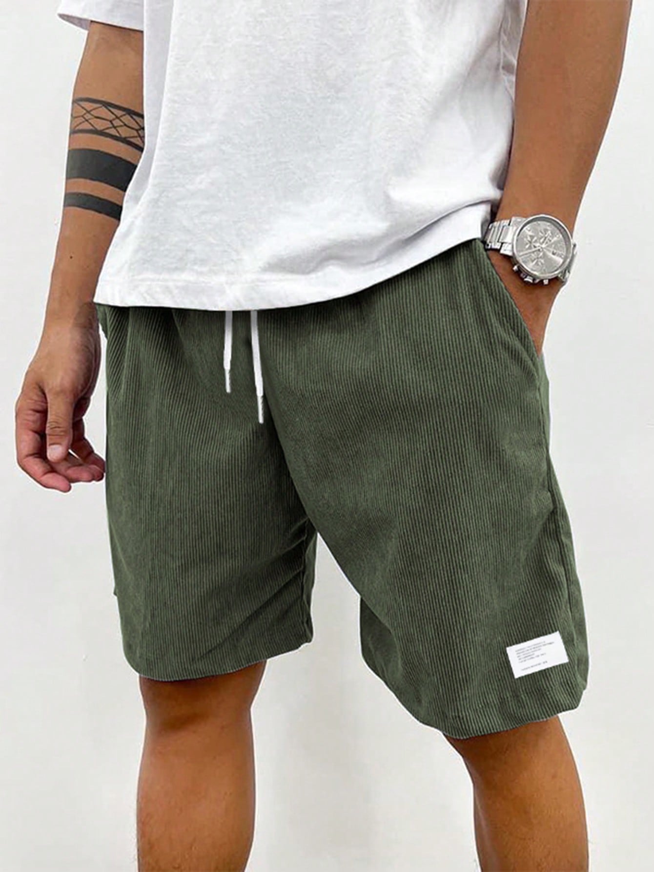 Brett | Men's Summer Casual Shorts with Drawstring