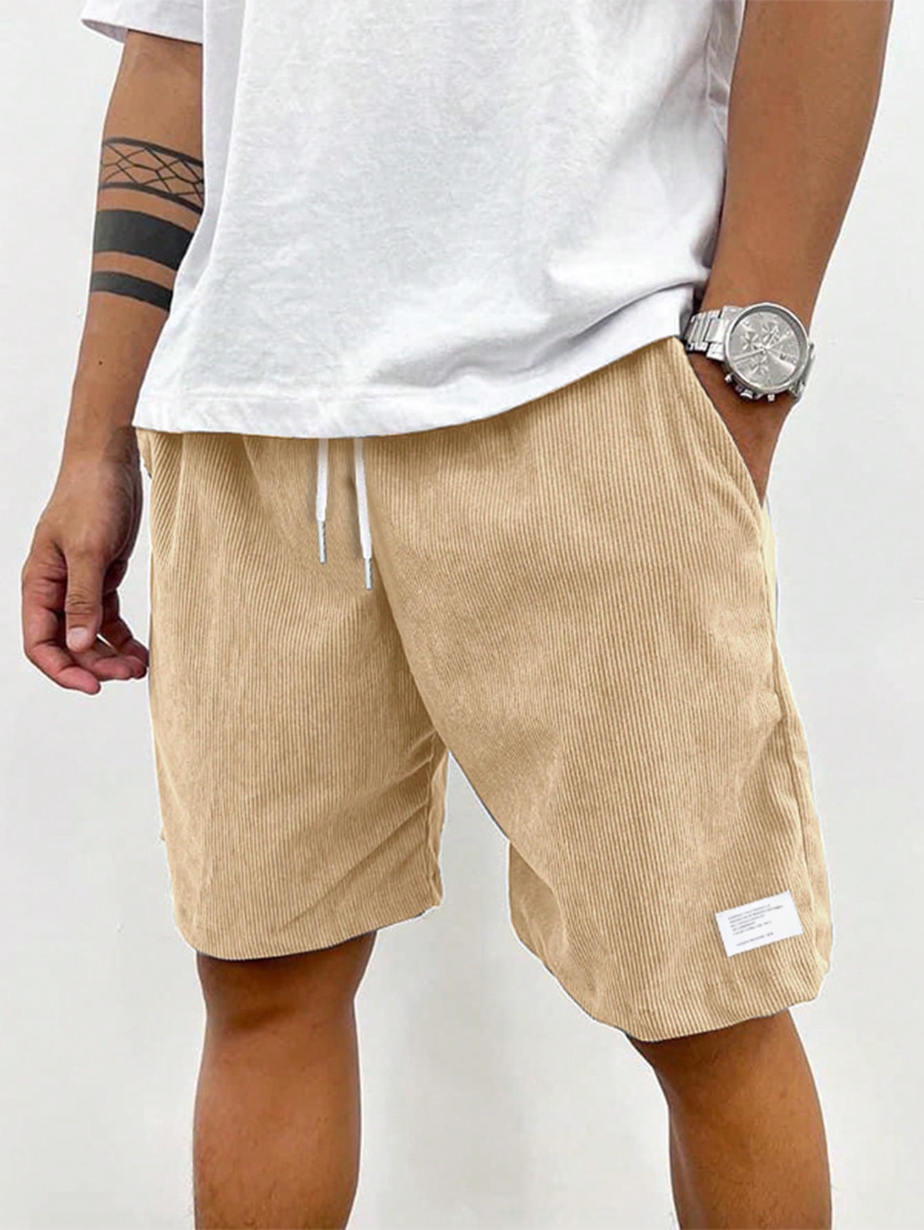Brett | Men's Summer Casual Shorts with Drawstring