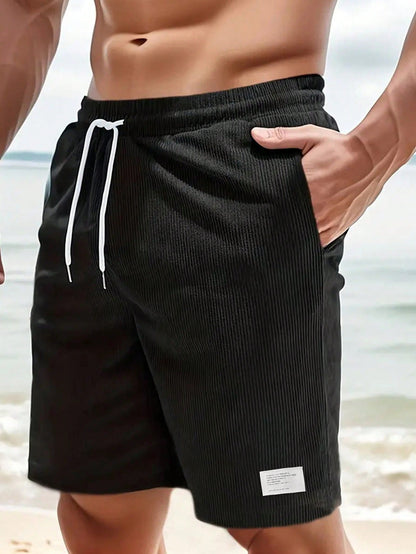 Brett | Men's Summer Casual Shorts with Drawstring