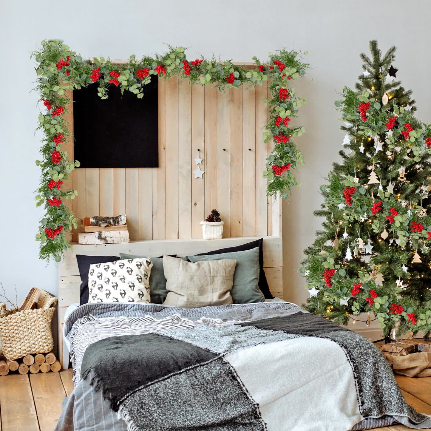 Faux Pine Christmas Ornament For Festive Charm