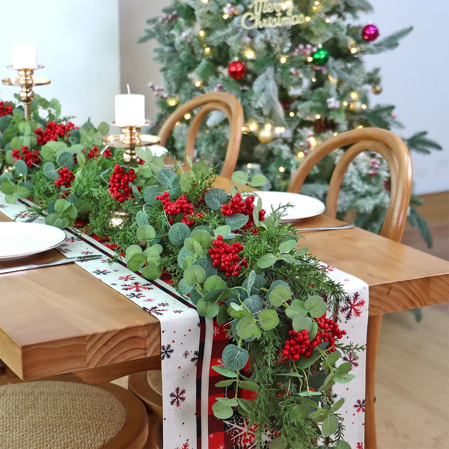 Faux Pine Christmas Ornament For Festive Charm