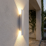 Sculptural LED Wall Light for Indoor-Outdoor Glow