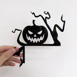 Halloween Pumpkin Door Corner Decoration