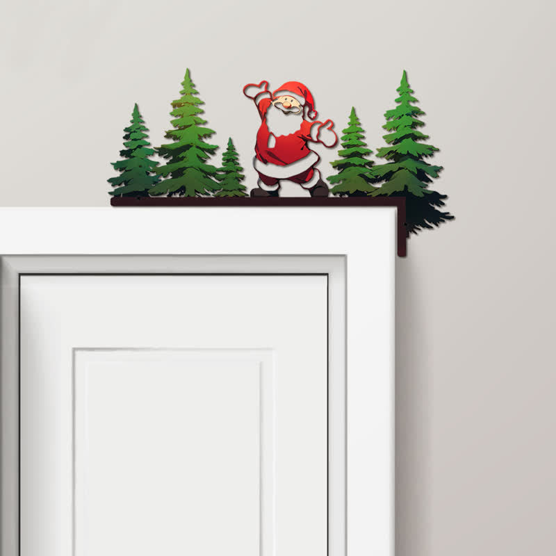 Christmas Door Frame Ornament For Festive Corners