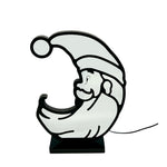 3D Santa Infinity Light For Festive Glow