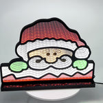 3D Santa Face Night Lamp For Festive Glow
