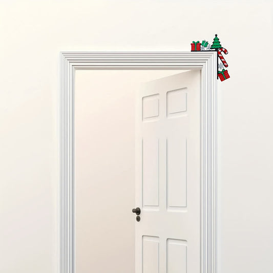 Christmas Door Frame Decor For Festive Entryways