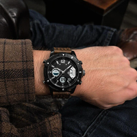 Analog-Digital Sports Watch for Everyday Reliability