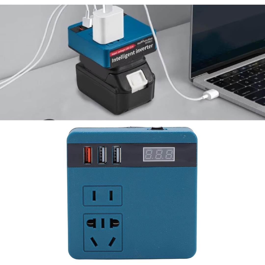 Compact Power Inverter for Outages and Travel