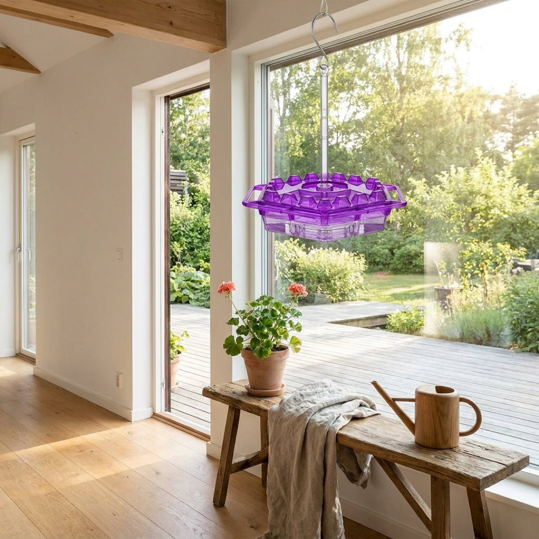 30-Port Hummingbird Feeder Keeps Ants Away
