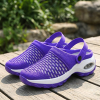 Air-Cushioned Mesh Clogs for Lasting Support