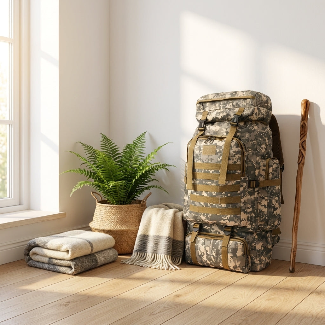 40L Hiking Pack for Dry, Organized Gear