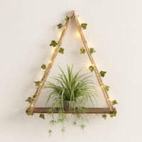 Botanical LED Hanging Shelf for Warm Displays