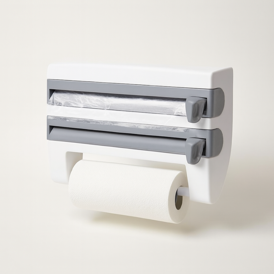 3-in-1 Wrap Station for Clutter-Free Prep