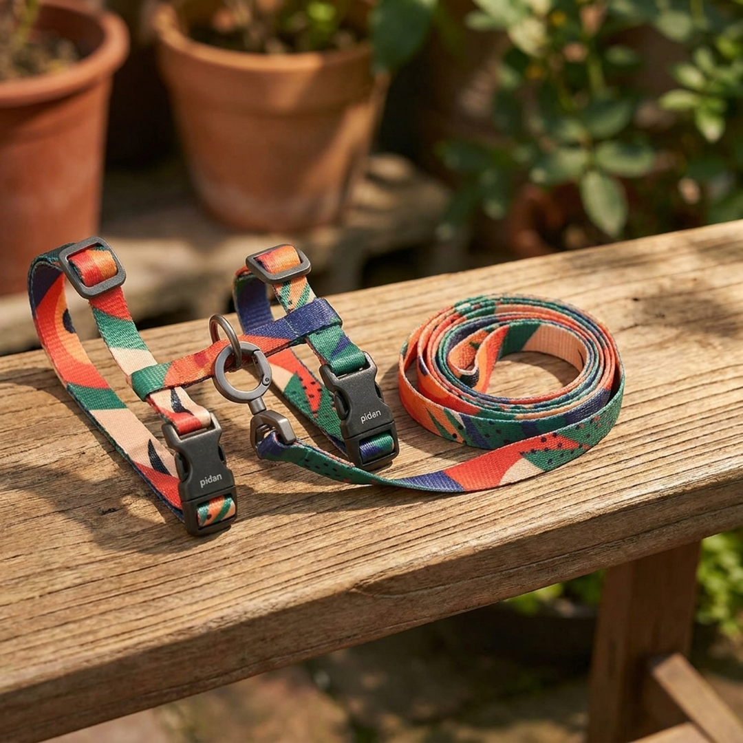Secure-Fit Cat Harness Set for Safer Walks