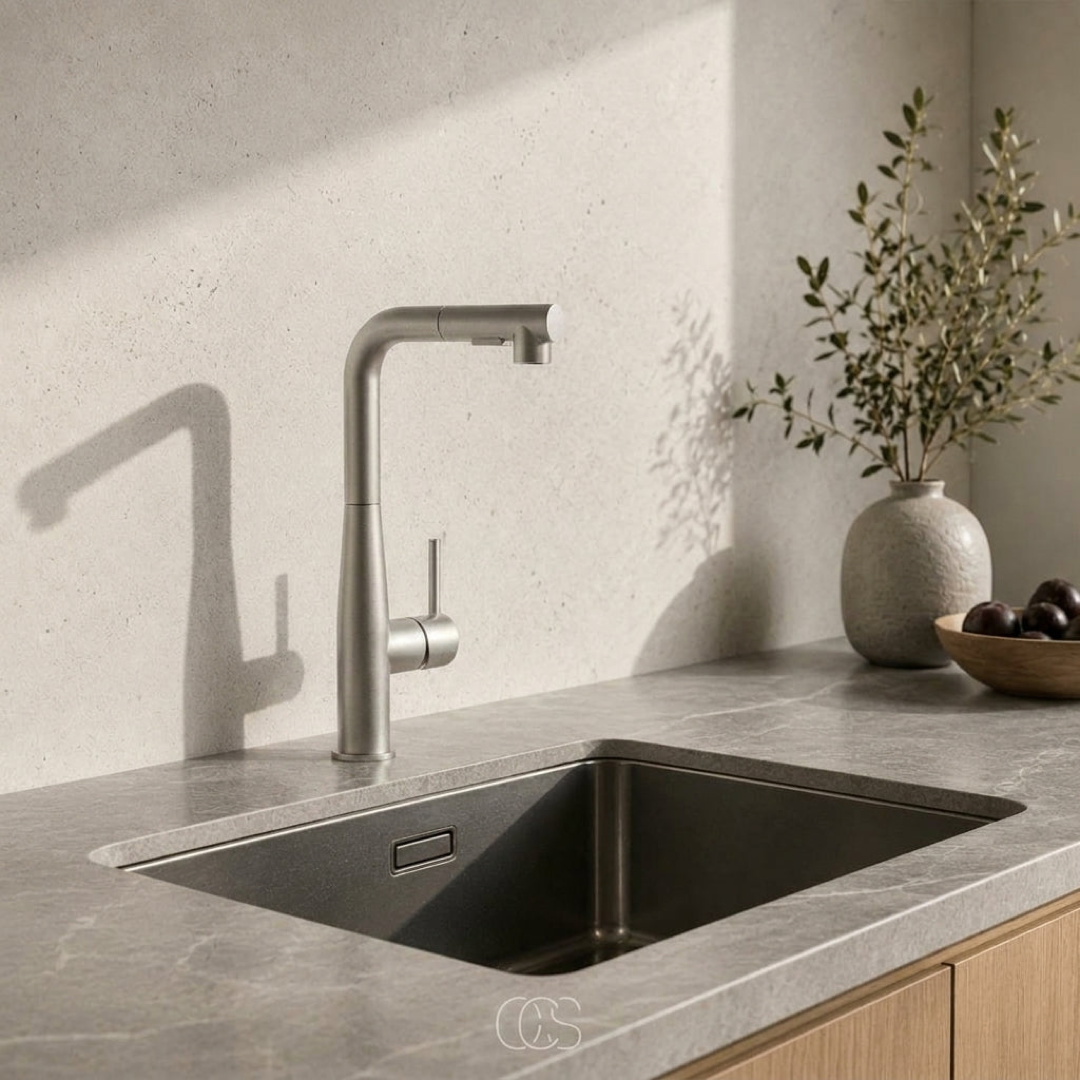 Pull-Down Kitchen Faucet for Effortless Rinsing