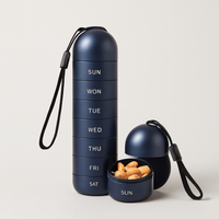 Modular Weekly Pill Case for Secure Carry