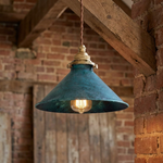 Compact Cone Pendant Light for Focused Glow